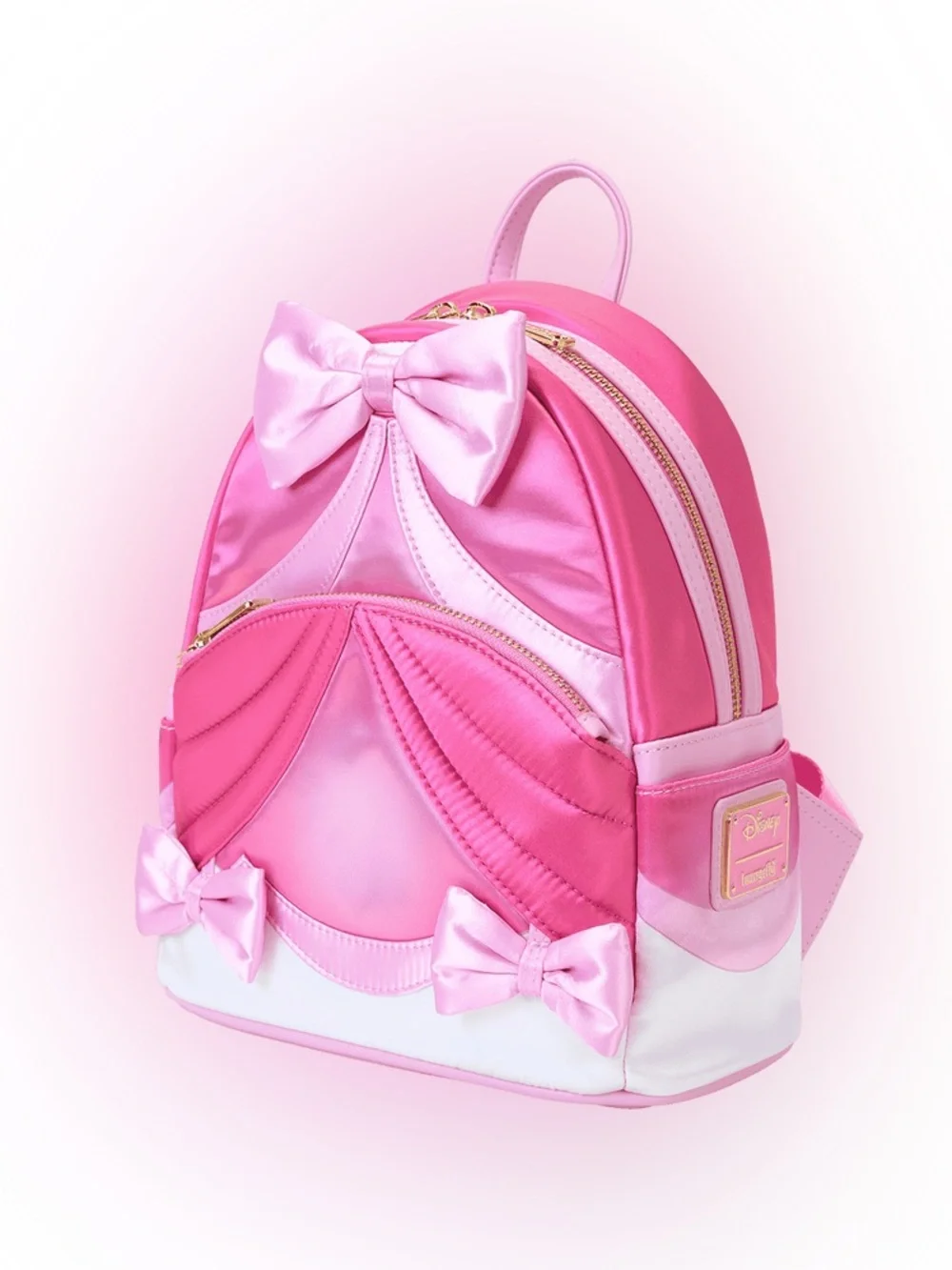 Loungefly Cinderella 75th Anniversary Pink Bow Gown Mini Backpack